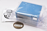 Pitto Sound!Shining! Microwave oven [3.Vertical opening: blue gray]