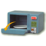 Pitto Sound!Shining! Microwave oven [3.Vertical opening: blue gray]