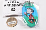 PEANUTS SNOOPY clear key chain [3.linus]