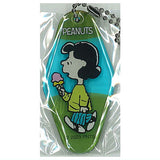 PEANUTS SNOOPY clear key chain [4.Lucy]