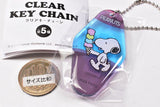 PEANUTS SNOOPY clear key chain [5.snoopy]