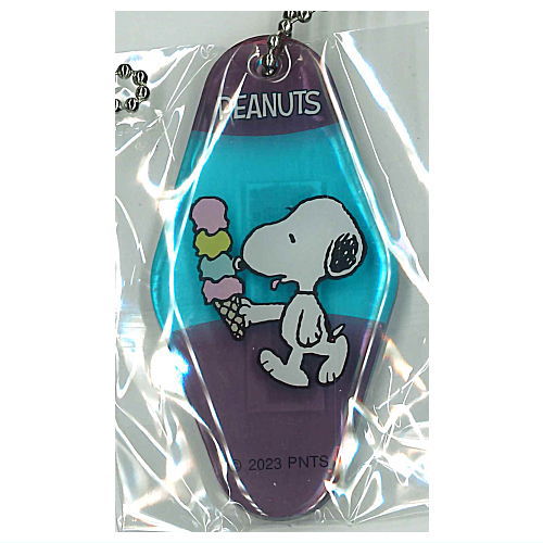 PEANUTS SNOOPY clear key chain [5.snoopy]