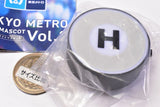 Tokyo Metro Light Mascot Vol.2 [3.Hibiya Line (with ball chain)]