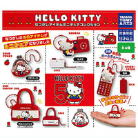 Hello Kitty Nostalgic Item Miniature Collection [All 4 type set(Full Complete)]