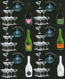 Champagne glass tower [All 6 type set(Full Complete)]