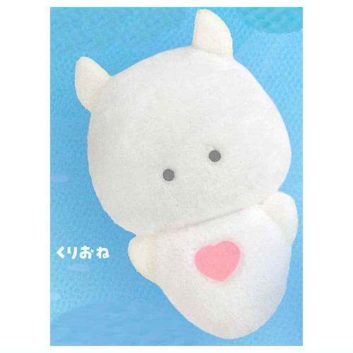 Tsuburana hitomi no Aquarium Plush Badge Marine blue [1.Clione]