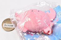 Tsuburana hitomi no Aquarium Plush Badge Marine blue [5.Crab]