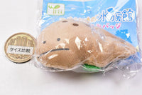 Tsuburana hitomi no Aquarium Plush Badge Marine blue [6.Giant salamander]