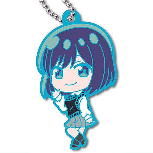 Deformed Rubber! Oshi no Ko Keychain [6.Akane Kurokawa]