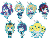 Deformed Rubber! Oshi no Ko Keychain [All 7 type set(Full Complete)]