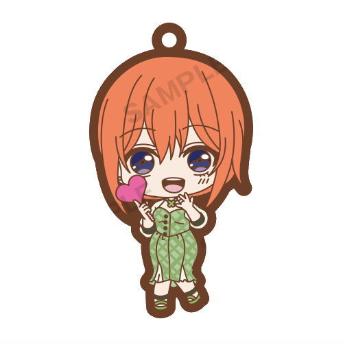 The Quintessential Quintuplets Capsule rubber strap Sweet Dreams [4.Yotsuba Nakano]