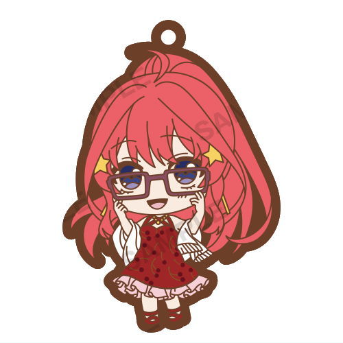 The Quintessential Quintuplets Capsule rubber strap Sweet Dreams [5.Itsuki Nakano]