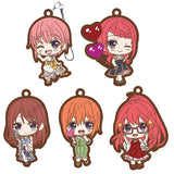 The Quintessential Quintuplets Capsule rubber strap Sweet Dreams [All 5 type set(Full Complete)]