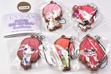 The Quintessential Quintuplets Capsule rubber strap Sweet Dreams [All 5 type set(Full Complete)]