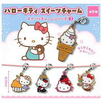 Hello Kitty sweets charm Series 3 [All 5 type set(Full Complete)]