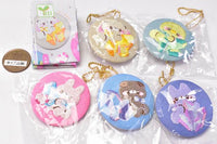 Sukuttotacchisan embroidery can badge key chain [All 5 type set(Full Complete)]