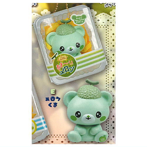 Packed! Narikiri fruit bear mascot [5.Melon bear]