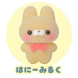 Sukuttotacchisan fuafua Sofubi mascot usagisantacchi [4.Honey Milk]