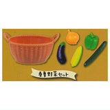 Basketed Vegetables Mascot [4.Spring/summer vegetable set]