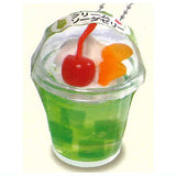 Today's reward dessert mascot ball chain [4.Cream soda jelly]