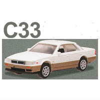 C Car Craft 1/72 scale Nissan Cefiro (A31) & Laurel (C33) edition [5.C33/White pearl two-tone]