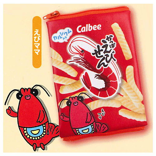 Calbee Kappaebisen Connect!! 4ren pouch [3.Ebi mama]