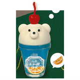 Bear Cafe Soda & Coffee Mascot Ball Chain [3.Cream soda]