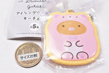 Sumikkogurashi Icing cookie style key chain [3.Tonkatsu]