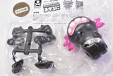 Onigiri and strange friends 6 feet Axolotl Macaroni [6.Macaroni/black pink (sitting)]