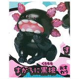 Onigiri and strange friends 6 feet Axolotl Macaroni [6.Macaroni/black pink (sitting)]