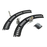 Mini Motor Train Part.5 E6 Series Komachi & Doctor Yellow [12.[Structure] (8 curved rails, railroad crossing, traffic lights, car stops, stickers included)]