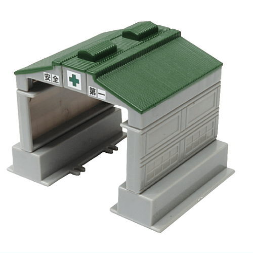 Mini Motor Train Part.5 E6 Series Komachi & Doctor Yellow [15.[Structure] Structure garage]