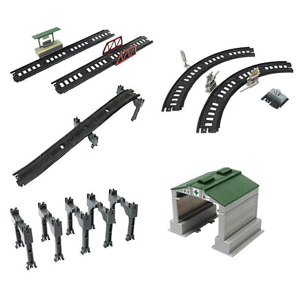 Mini Motor Train Part.5 E6 Series Komachi & Doctor Yellow [Structure 5 types set (11.12.13.14.15)]