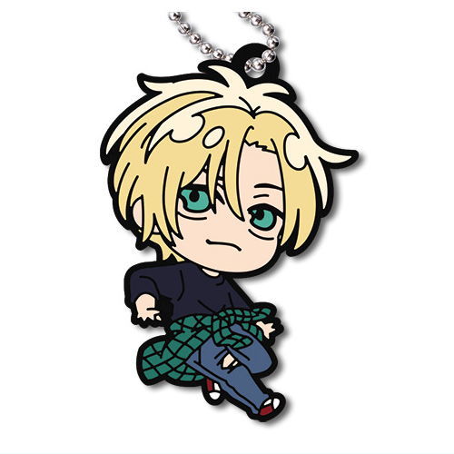 Deformed Rubber! BANANA FISH key chain [1.Ash (1)]