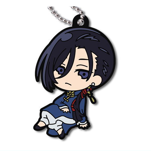 Deformed Rubber! BANANA FISH key chain [3.Lee Yut-Lung]