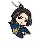 Deformed Rubber! BANANA FISH key chain [5.Blanca]