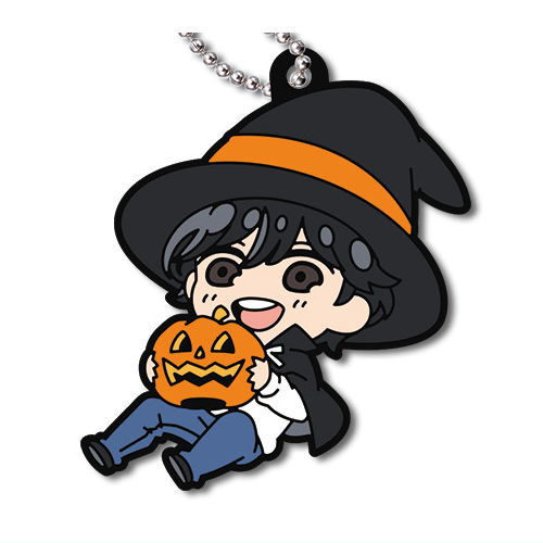 Deformed Rubber! BANANA FISH key chain [7.Eiji Okumura (2)]