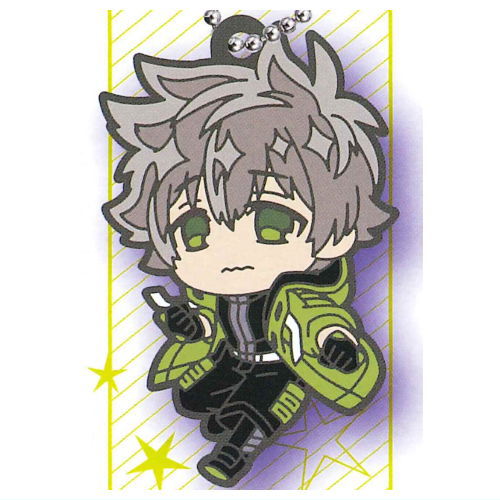 Deformed Rubber! Tokyo Aliens key chain [1.Akira Gunji ]