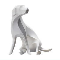 Art Univ. Techni Colour The Dogs [5.Sitting Dog(White)]