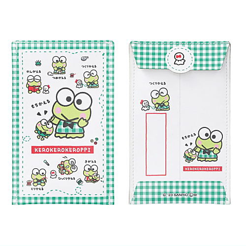 Sanrio Characters Retro Pochi Bag Case [5.Kerokerokeroppi]