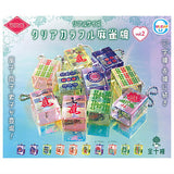 Cute mahjong Real Size Clear Colorful Mahjong Tiles vol.2 [All 10 type set(Full Complete)]