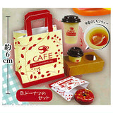 With paper bag! Cafe Takeout set mascot Part.2 [2.Donut set]