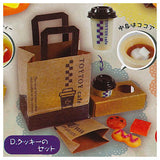 With paper bag! Cafe Takeout set mascot Part.2 [4.Cookie set]