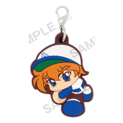 Pawafuru Puroyakyu capsule rubber strap [6.Mamoru Ikari]