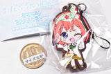 Movie The Quintessential Quintuplets Capsule rubber strap Sweet Memories [4.Yotsuba Nakano]