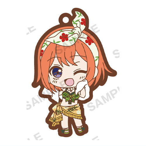 Movie The Quintessential Quintuplets Capsule rubber strap Sweet Memories [4.Yotsuba Nakano]