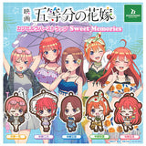Movie The Quintessential Quintuplets Capsule rubber strap Sweet Memories [All 5 type set(Full Complete)]