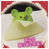 Animal attraction Tabemononigitaisuru Mocchiri Animals wagashidehokkori time [3.Yachuhashi (matcha an)]