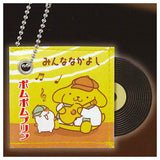 Sanrio Characters Record-shaped Ball Chain [4.Pompompurin]