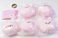 Asamimichan face stuffed mascot [All 5 type set (Full Complete)]